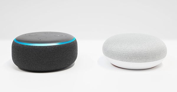 Sterowanie głosowe Alexa, Asystent Google